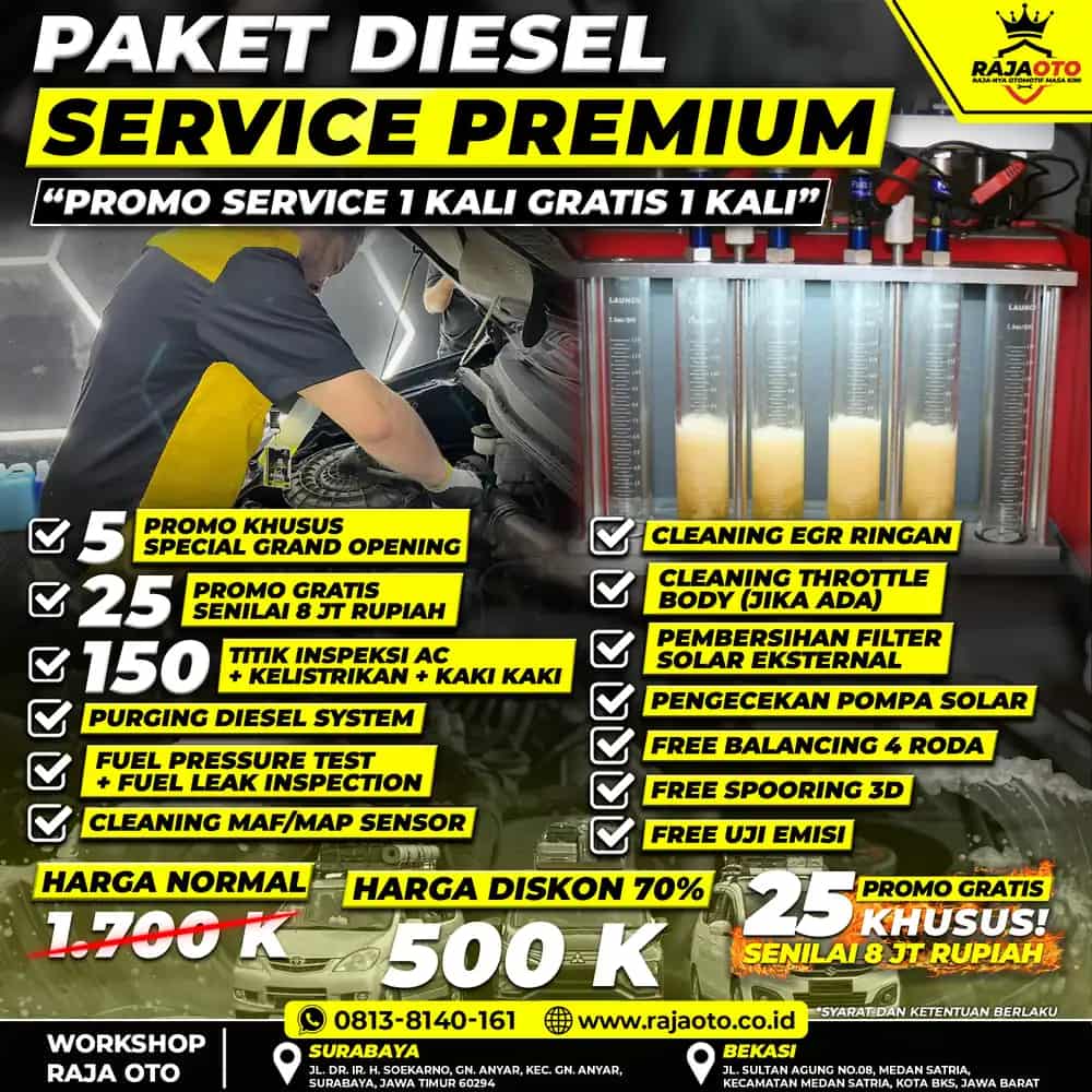 Paket Diesel Service Premium