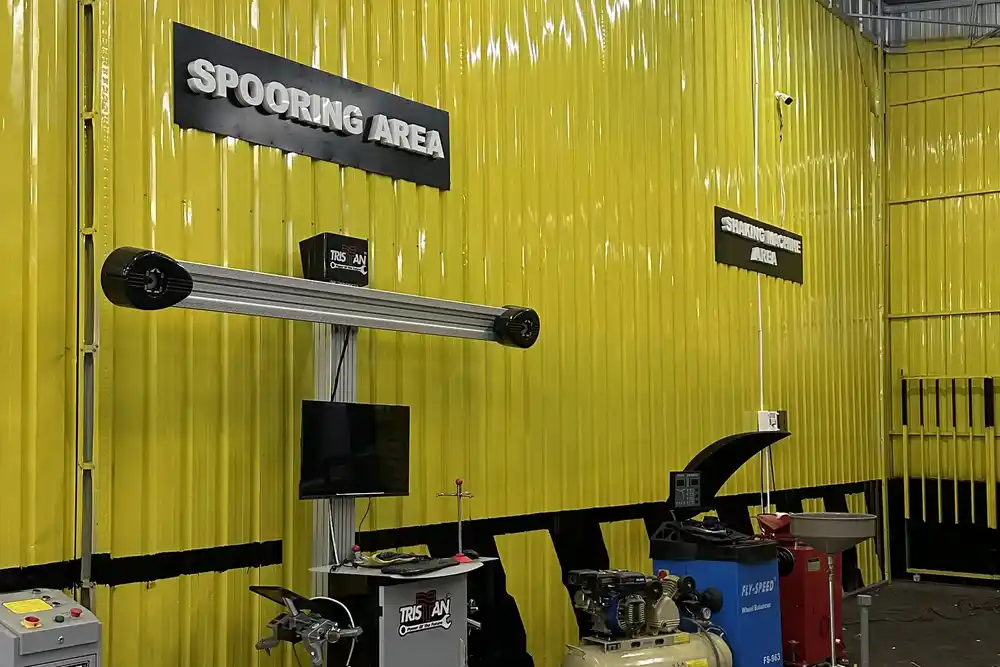 3D Spooring Machine