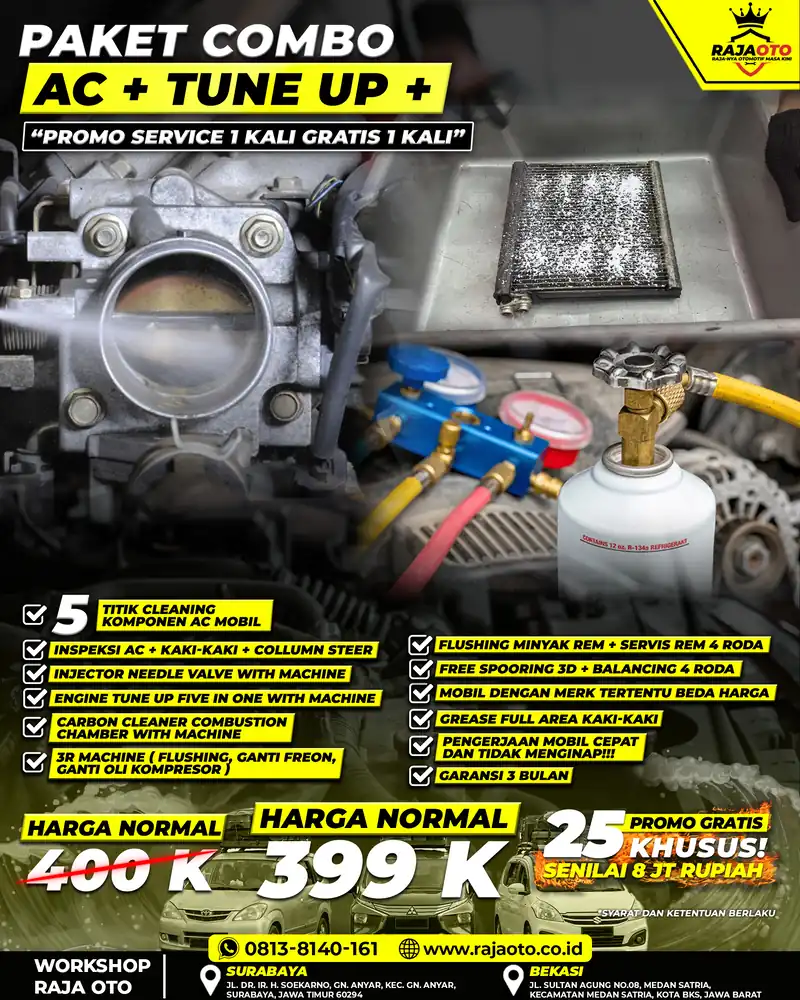 Paket Combo AC + Tune Up +