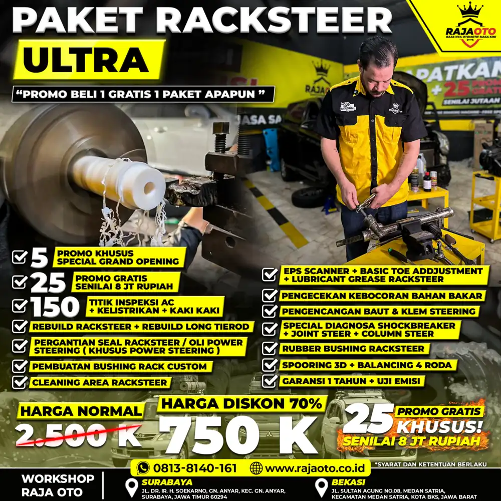 Paket Racksteer Ultra