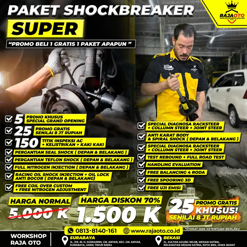 Paket Shockbreaker Super
