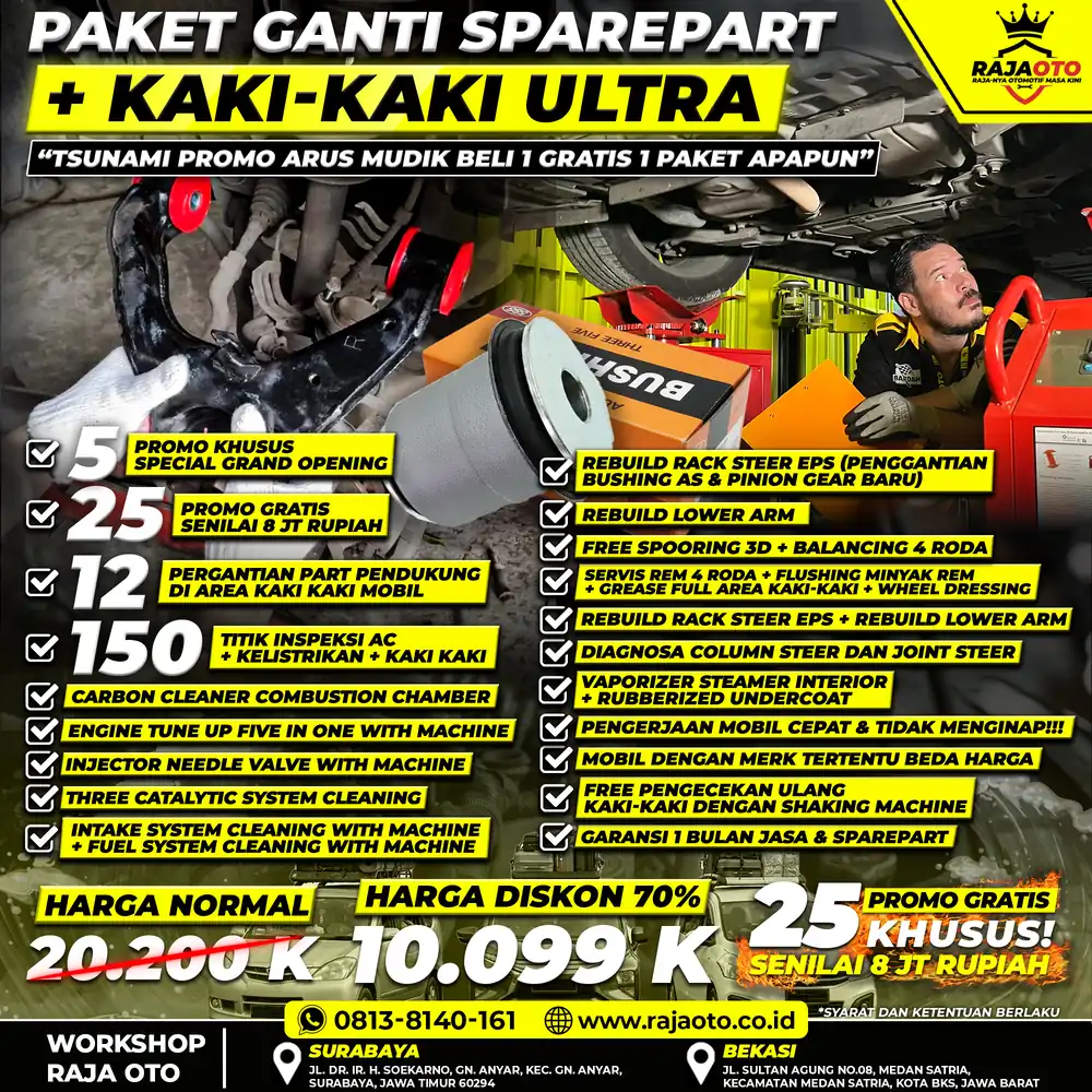 Paket Ganti Sparepart + Kaki-Kaki Ultra