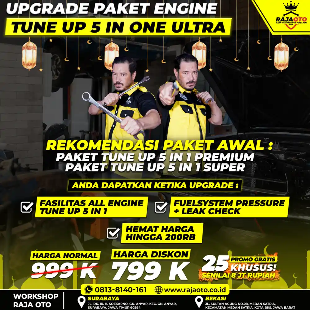 Upgrade Paket Engine Tune Up 5 In One Ultra