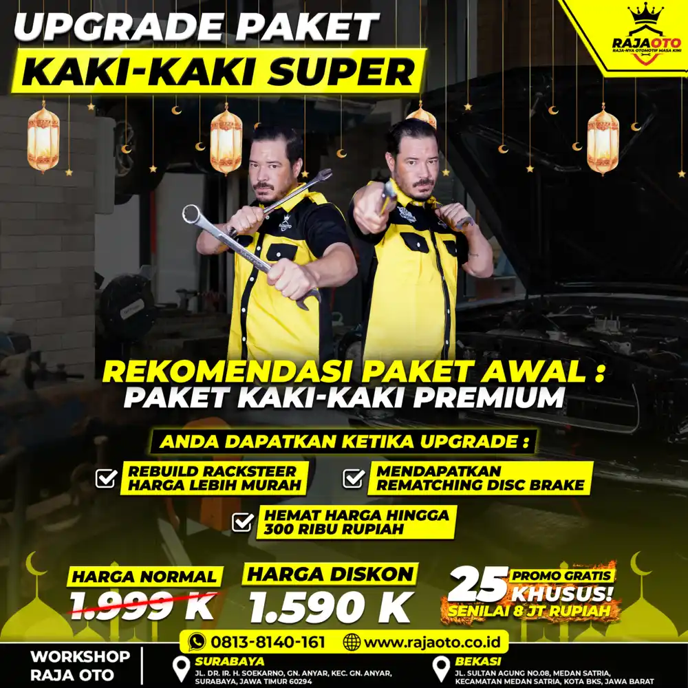 Upgrade Paket Kaki-Kaki Super
