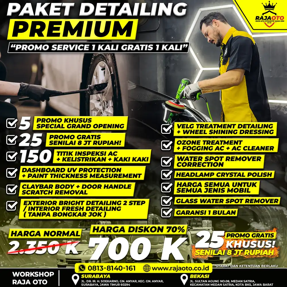 Paket Detailing Premium