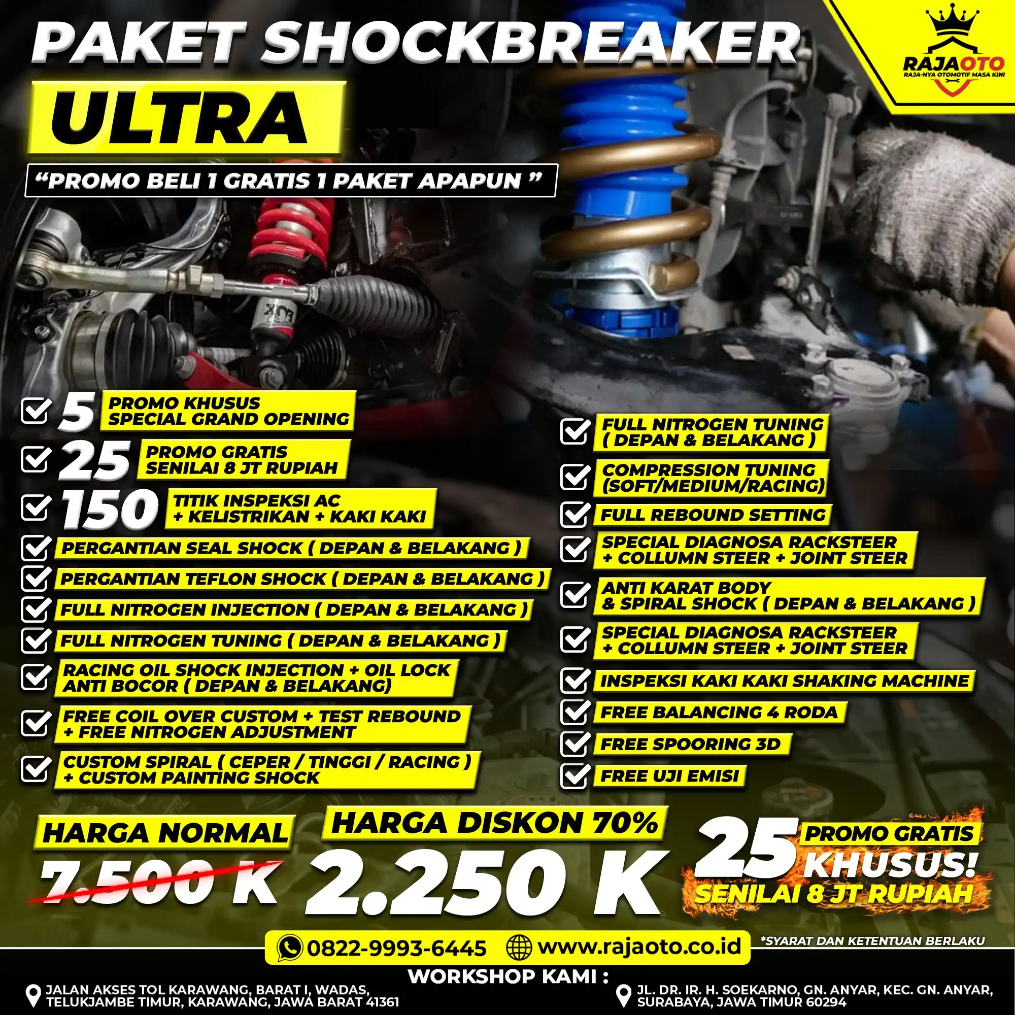 Paket Shockbreaker Ultra