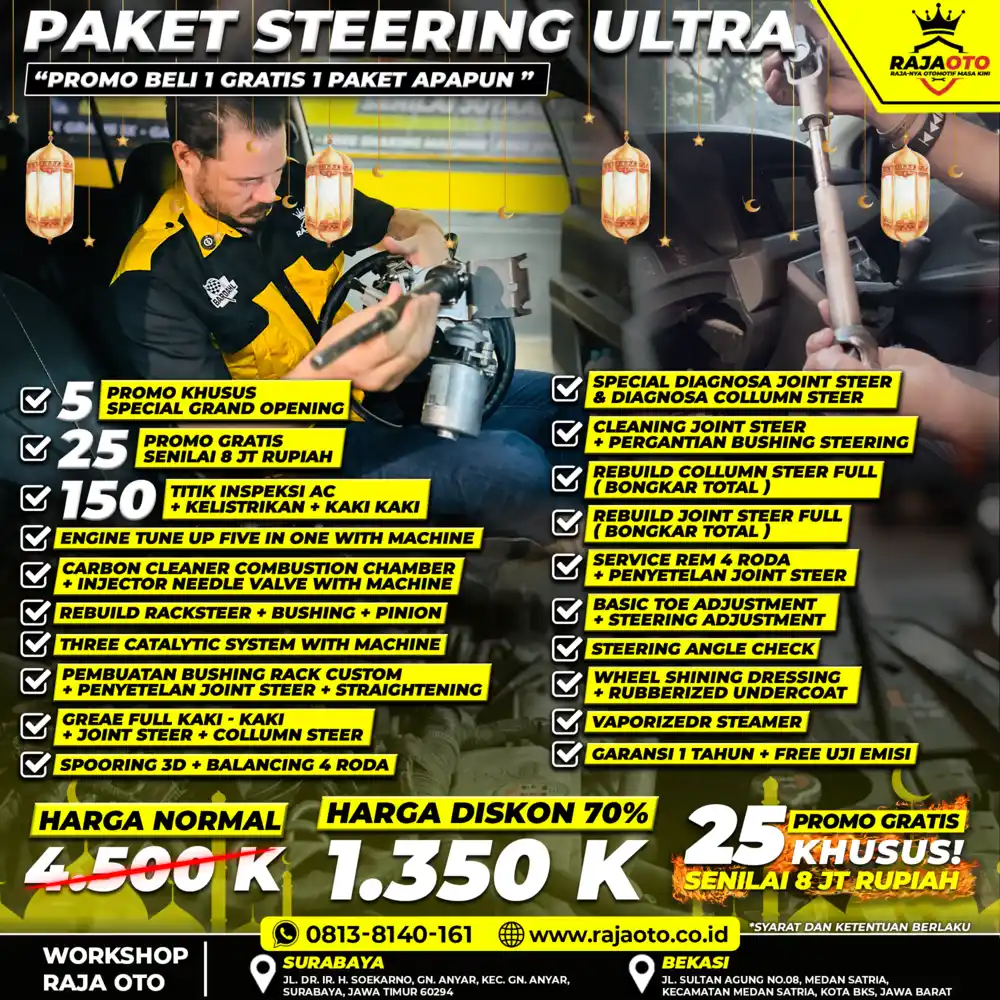 Paket Steering Ultra
