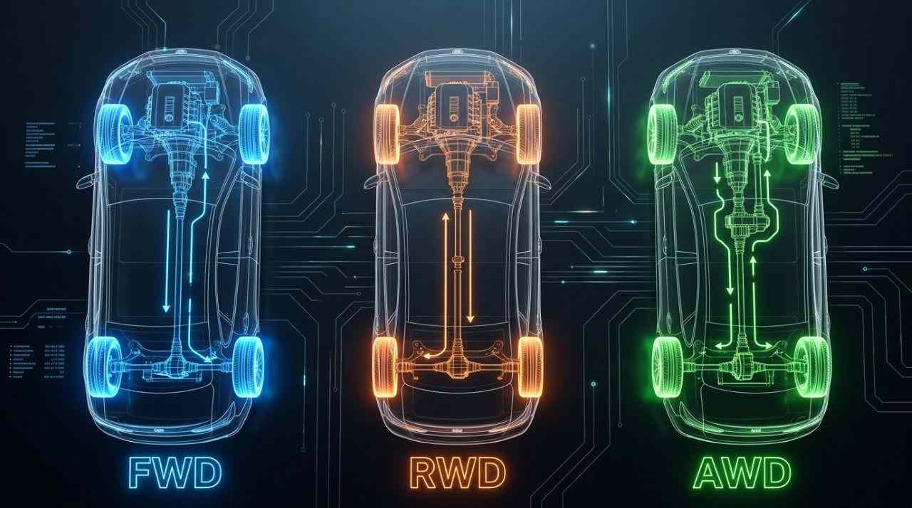 AWD, FWD, dan RWD: Kenali Perbedaan Sistem Penggerak pada Mobil