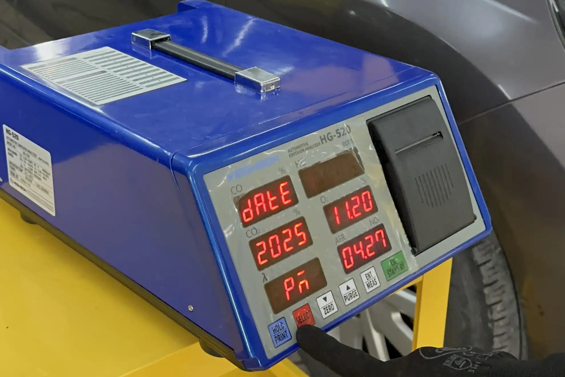Automotive Gas Analyzer