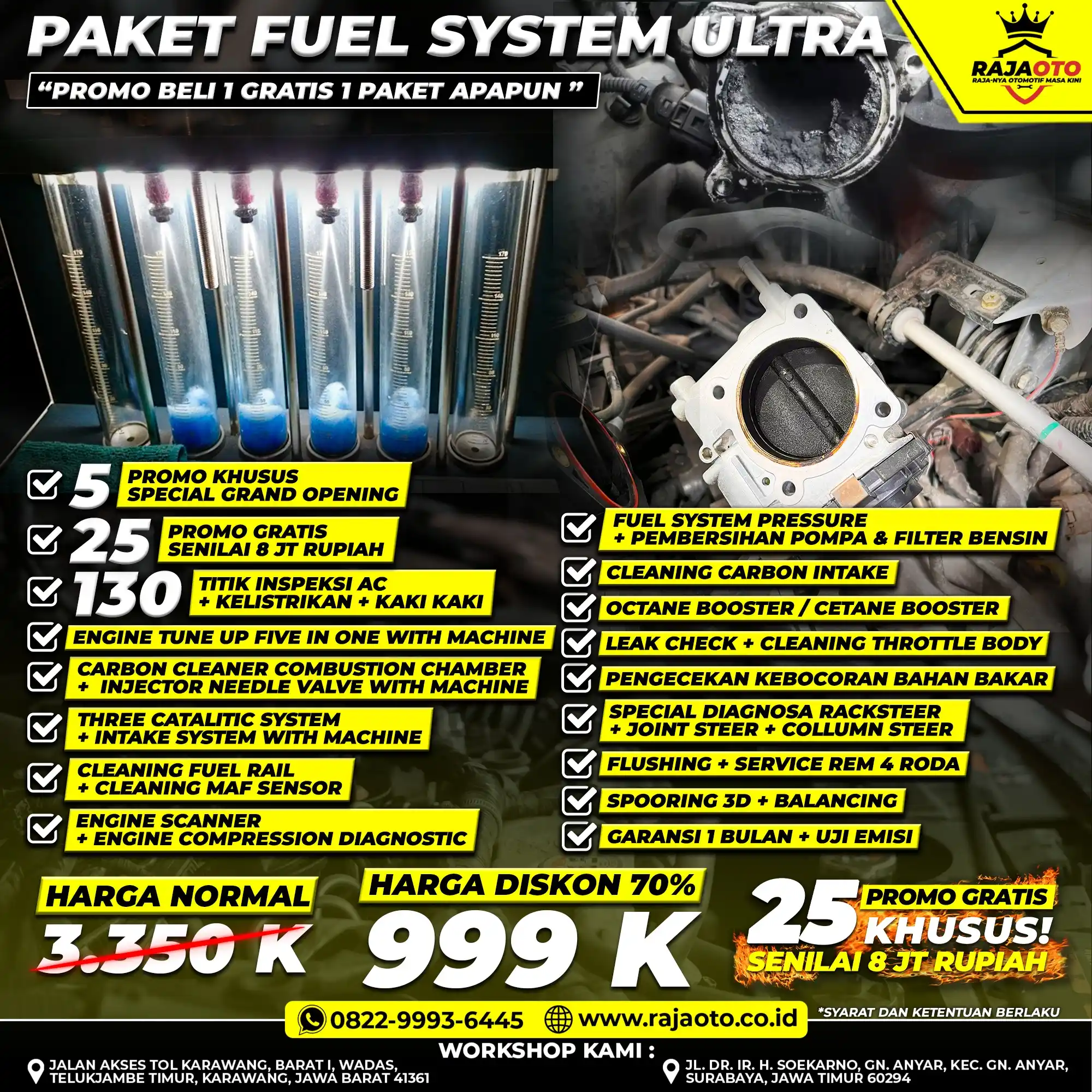 Paket Fuel System Ultra